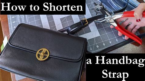 how to shorten prada bag strap|how to shorten leather bag straps.